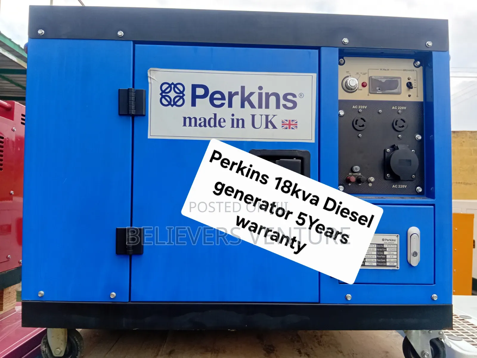 Perkins 18kVA Diesel Power GeneratorPowerful Performance You Can Trust