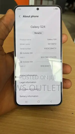 Samsung Galaxy S24 128 GB Gray