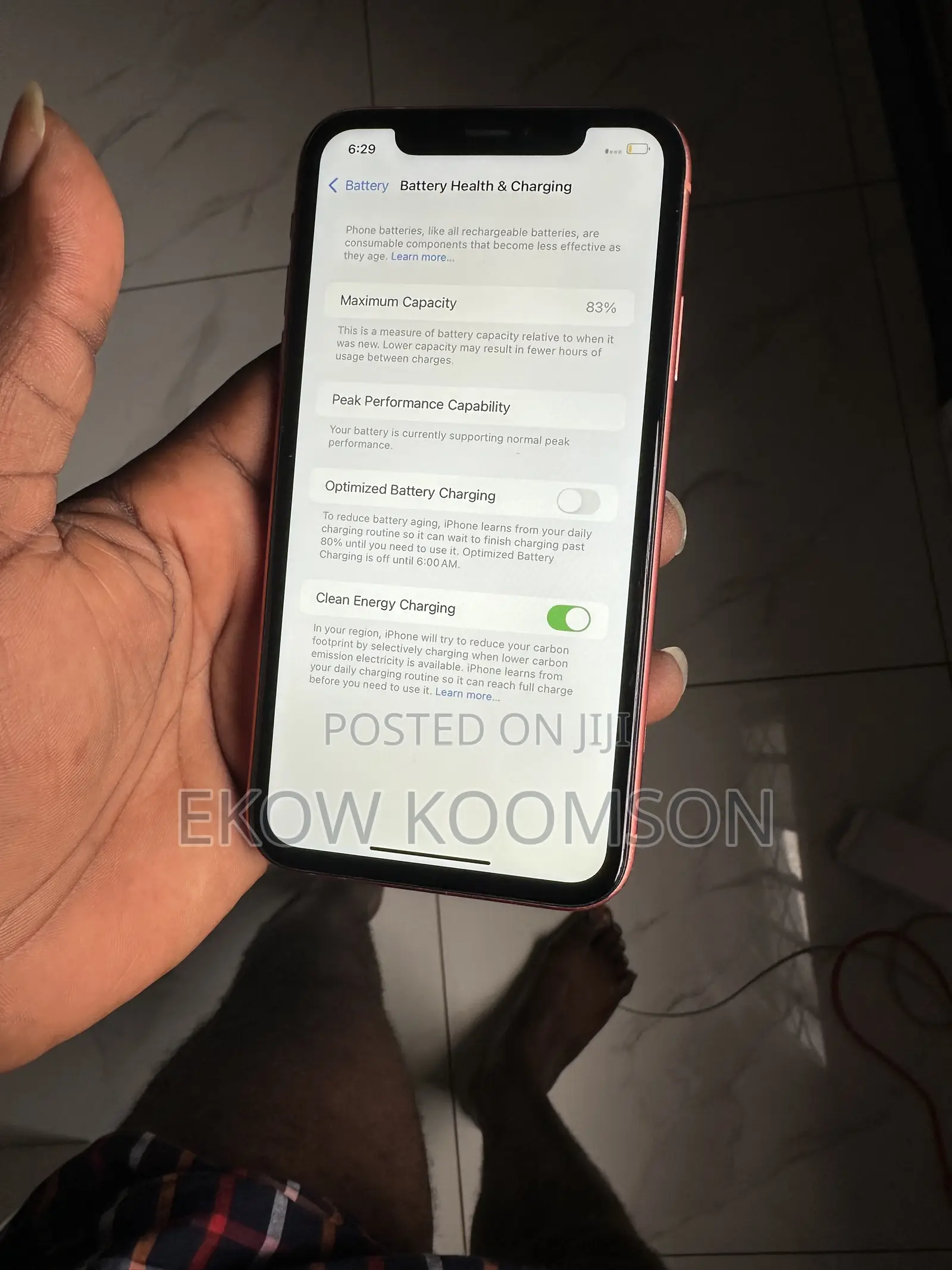 Apple iPhone XR 64 GB Orange