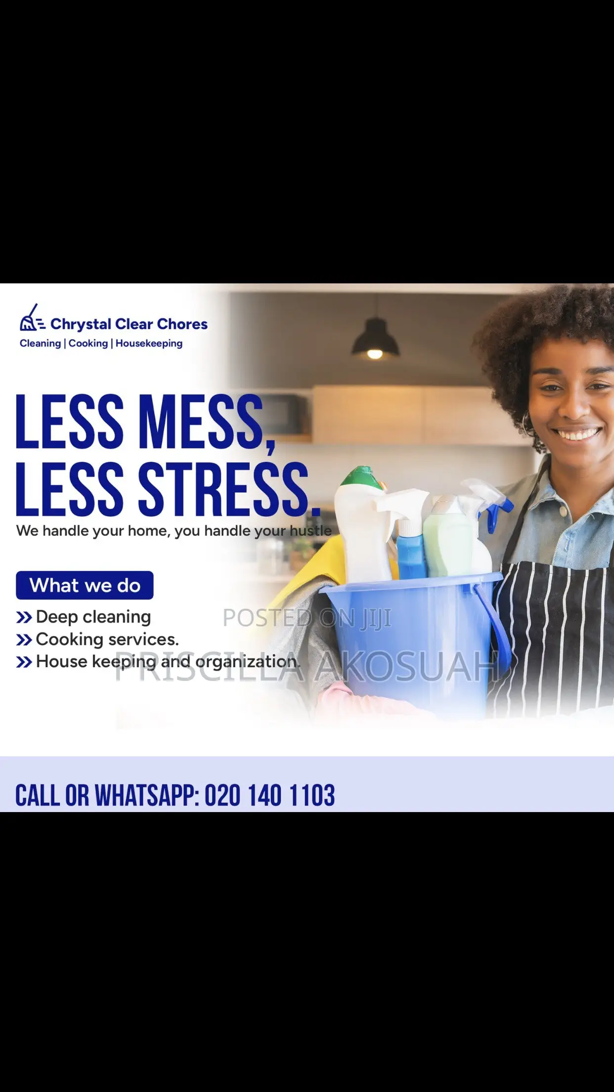 Cleaning and Cooking Services
