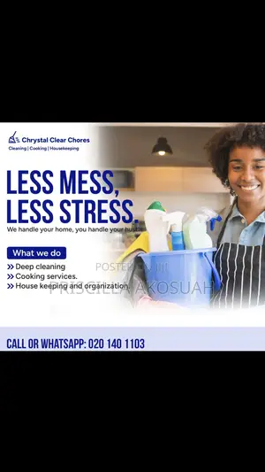 Cleaning and Cooking Services