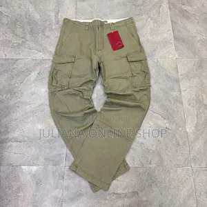 Men Cargo Side Pocket Trousers