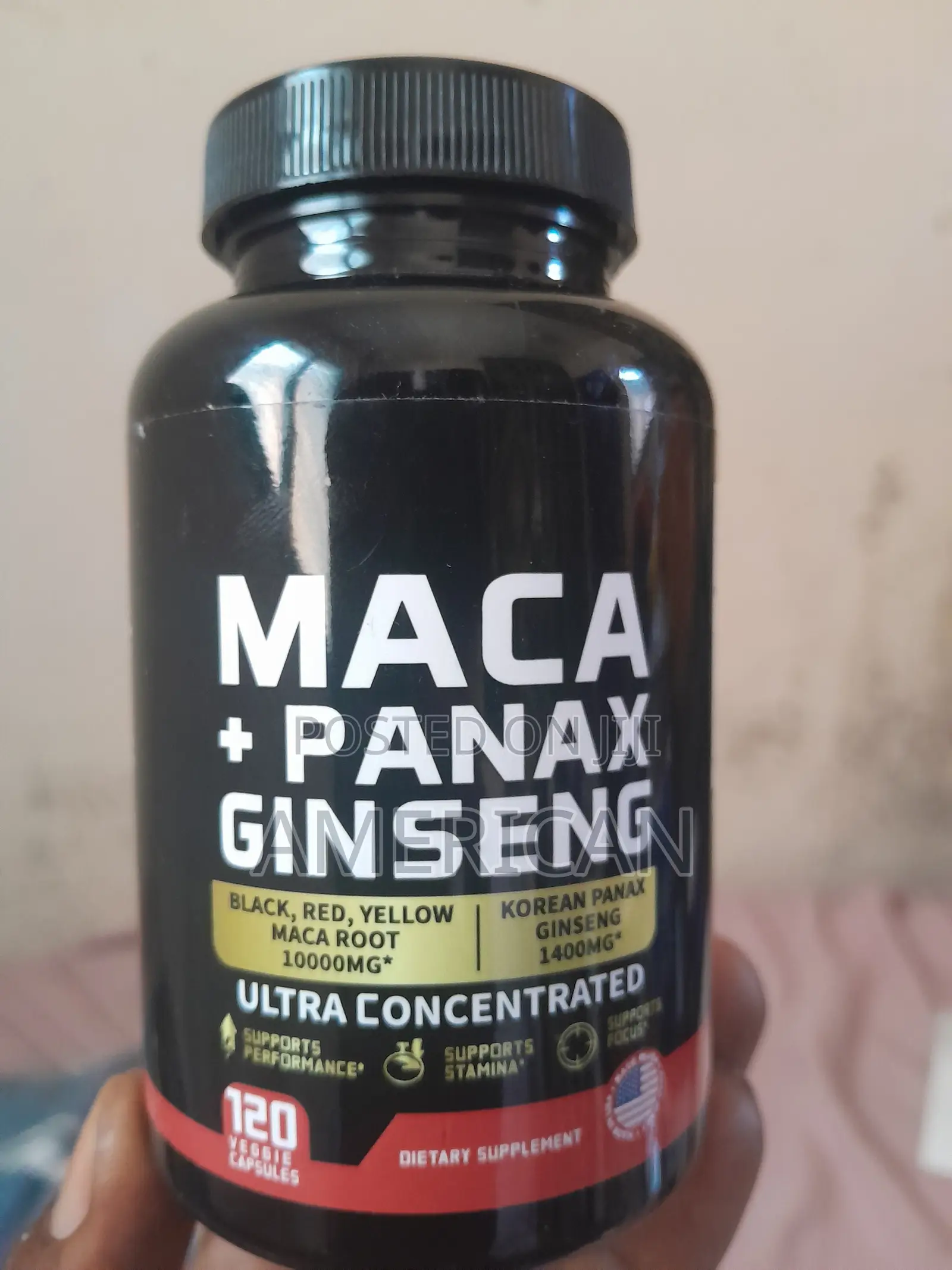 Maca + Panax Ginseng for Men Sexuality