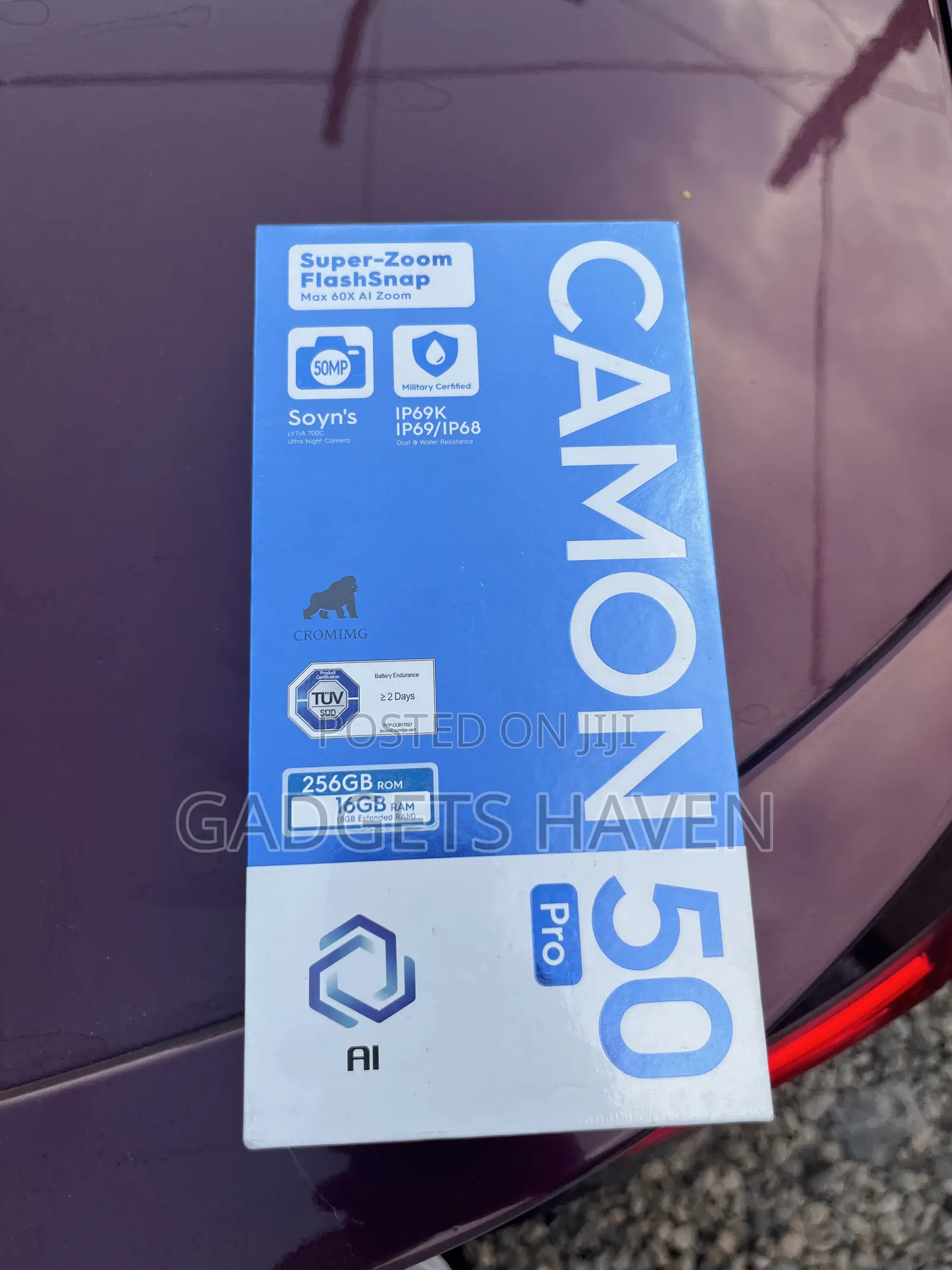 New Tecno Camon 50 Ultra 512 GB