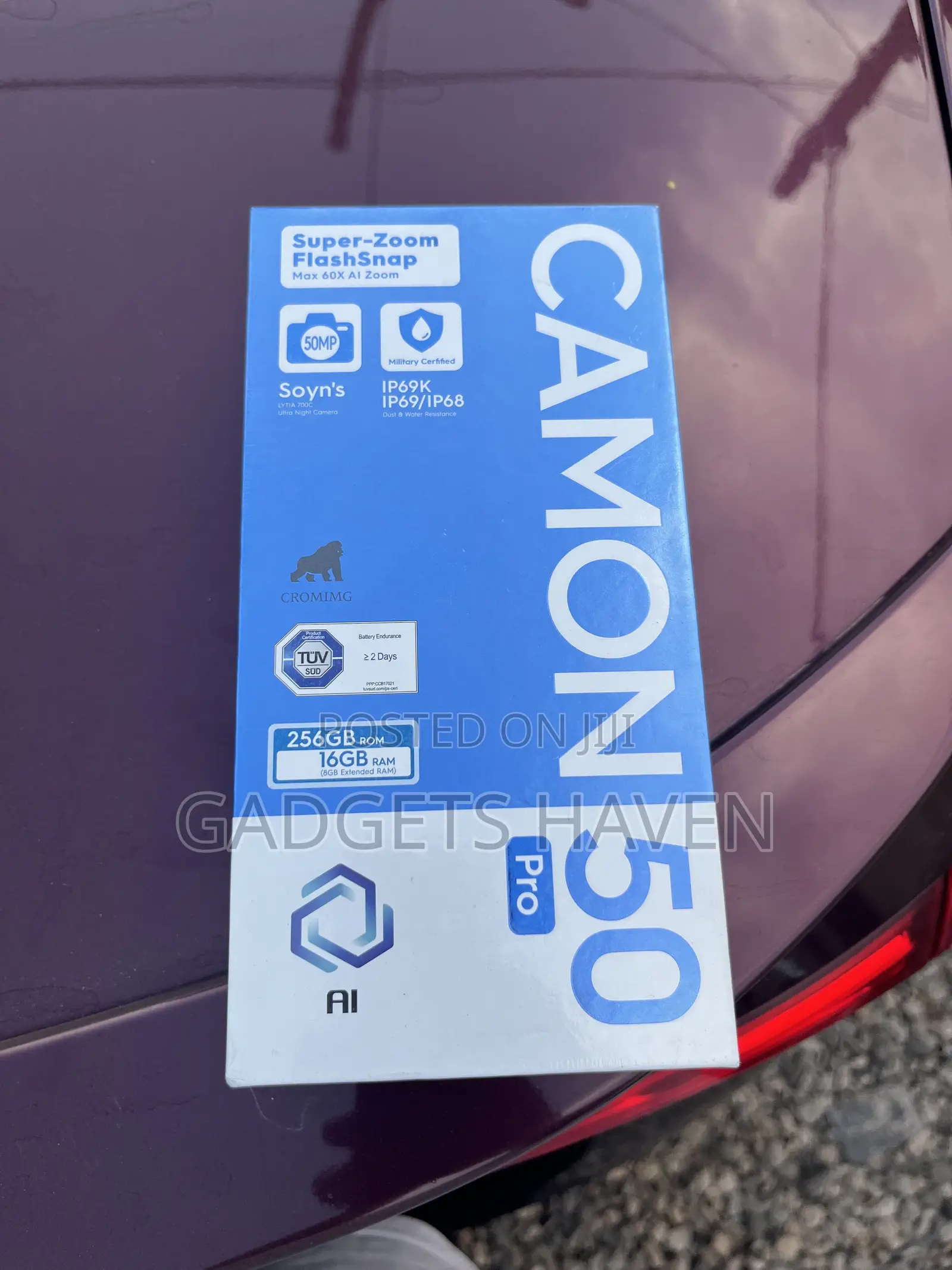 New Tecno Camon 50 Ultra 512 GB