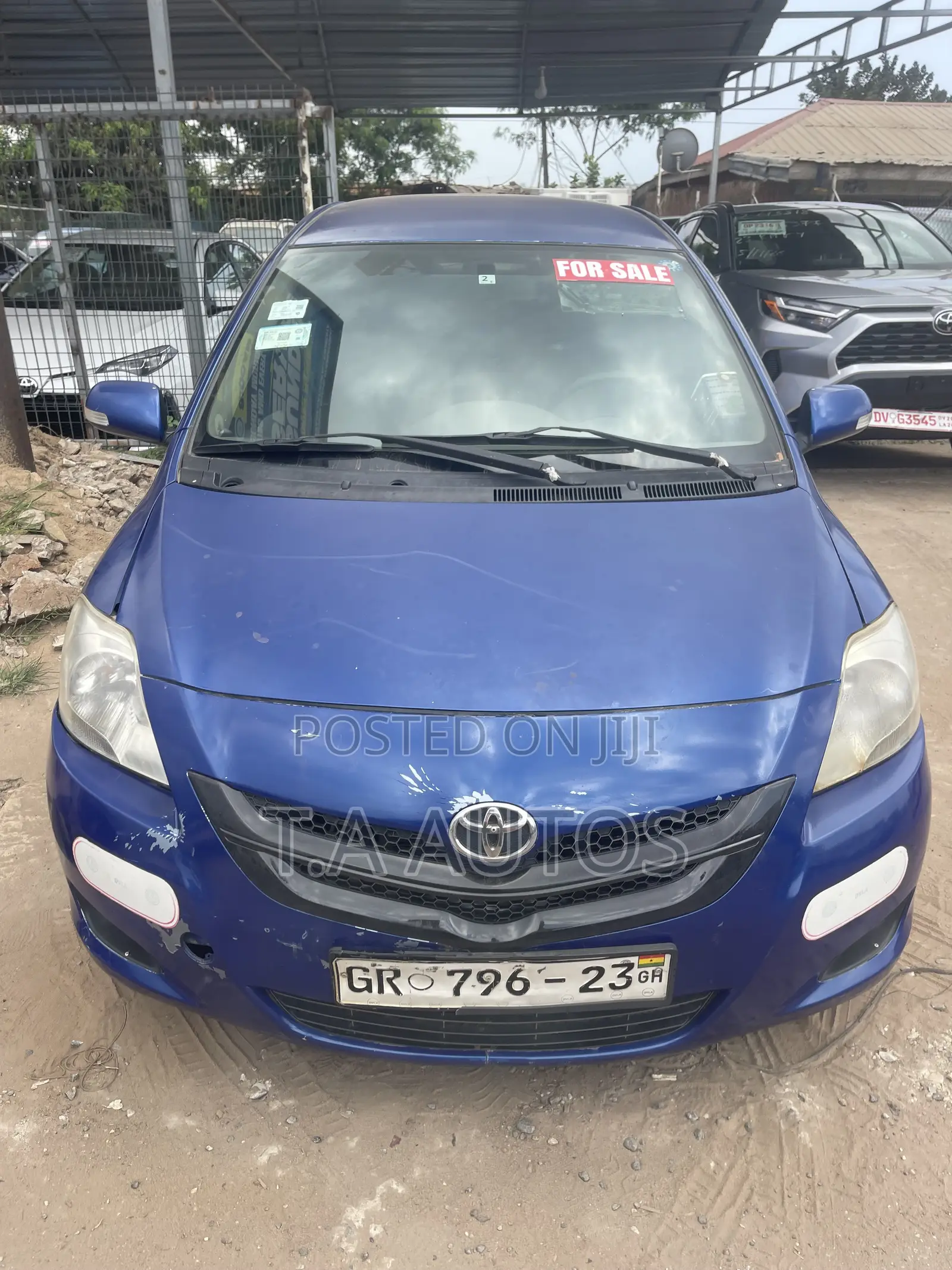 Toyota Belta 2010 Blue