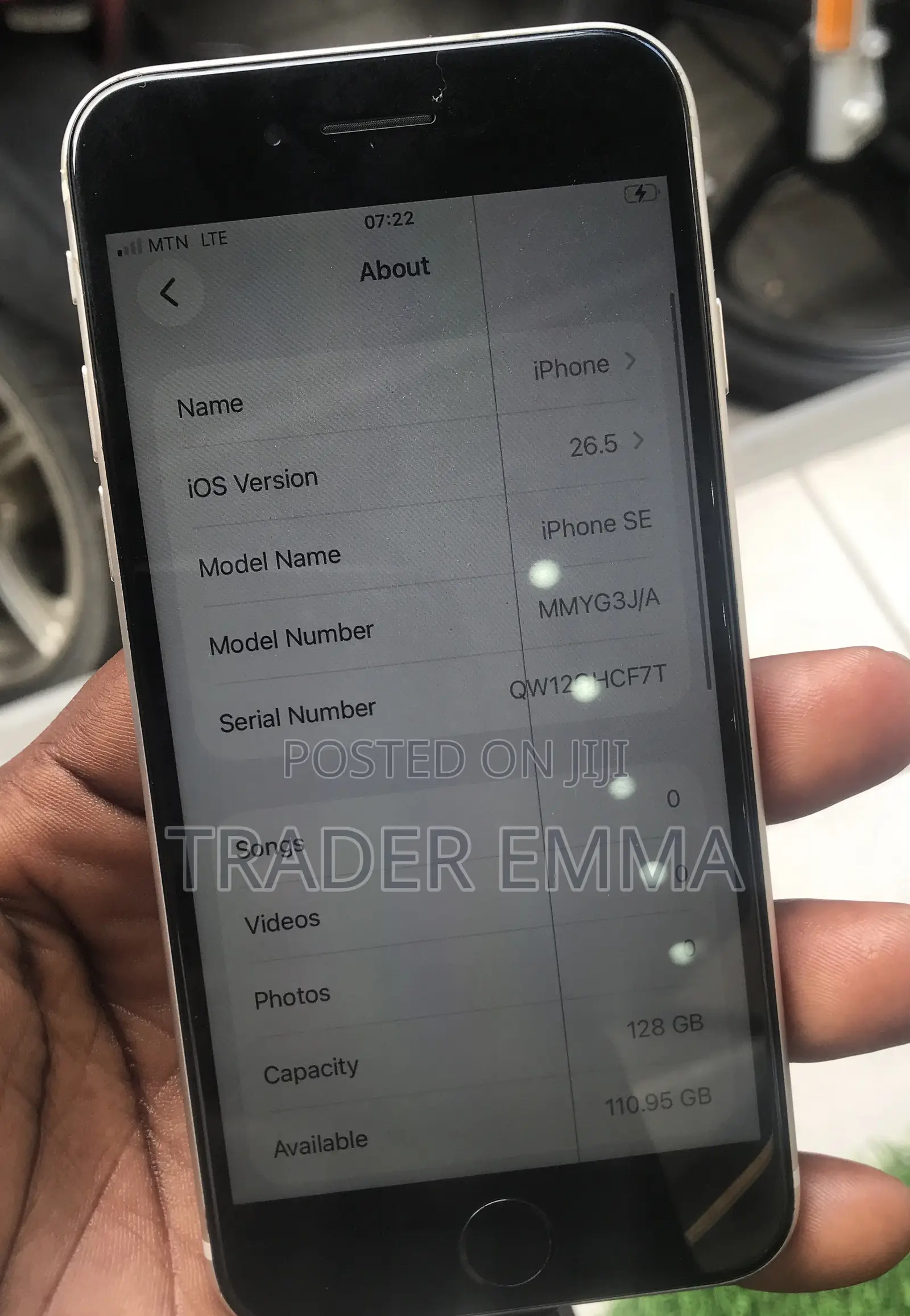Apple iPhone SE (2022) 128 GB White