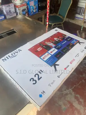 Enjoy Watching Bright Screen With Nilova 32inch Smart Andriod TV