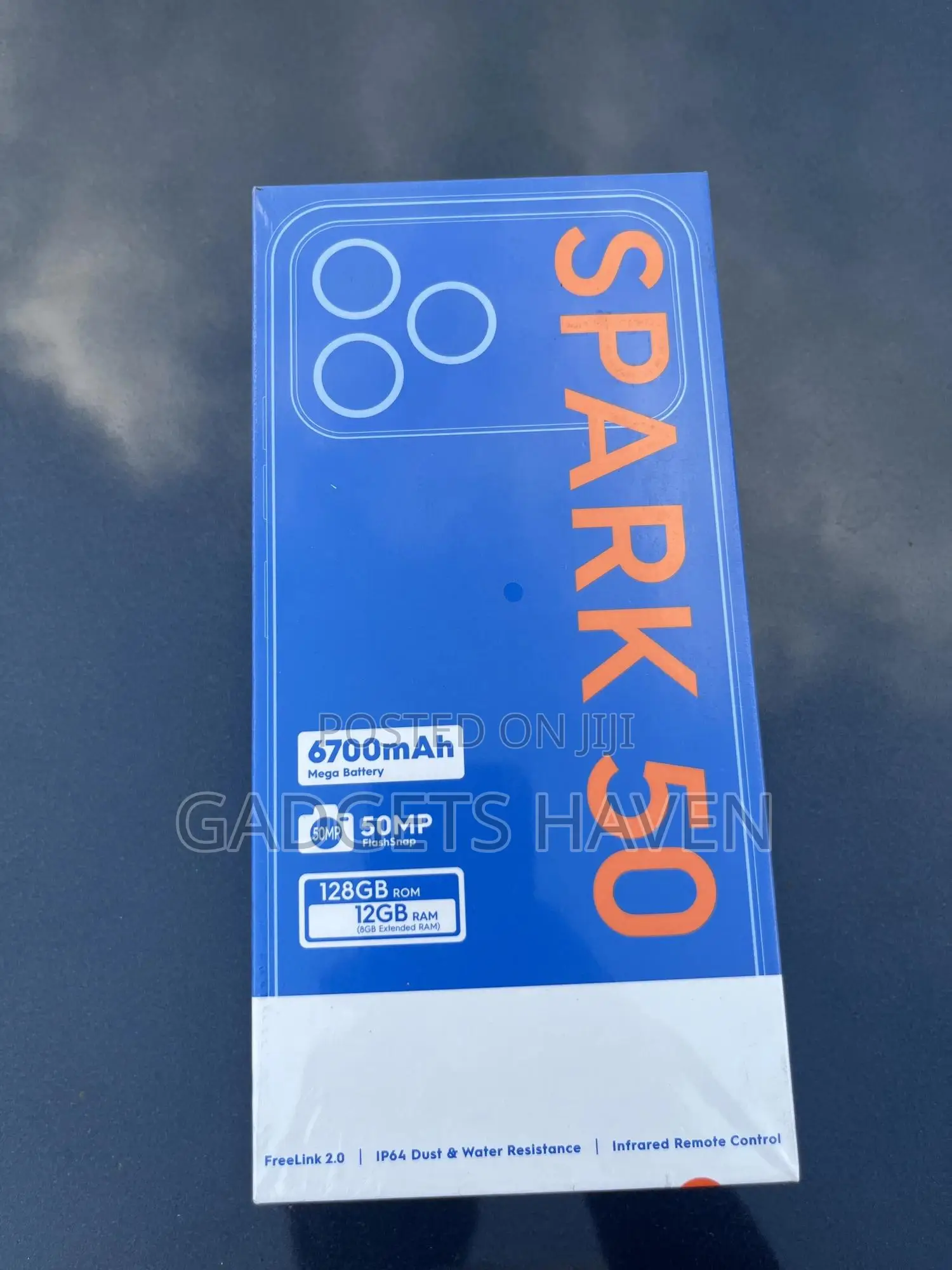 New Tecno Spark 50 5G 256 GB Blue