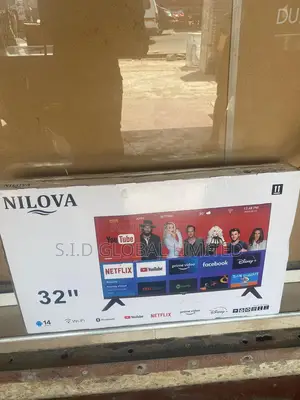 Enjoy Watching Bright Screen With Nilova 32inch Smart Andriod TV