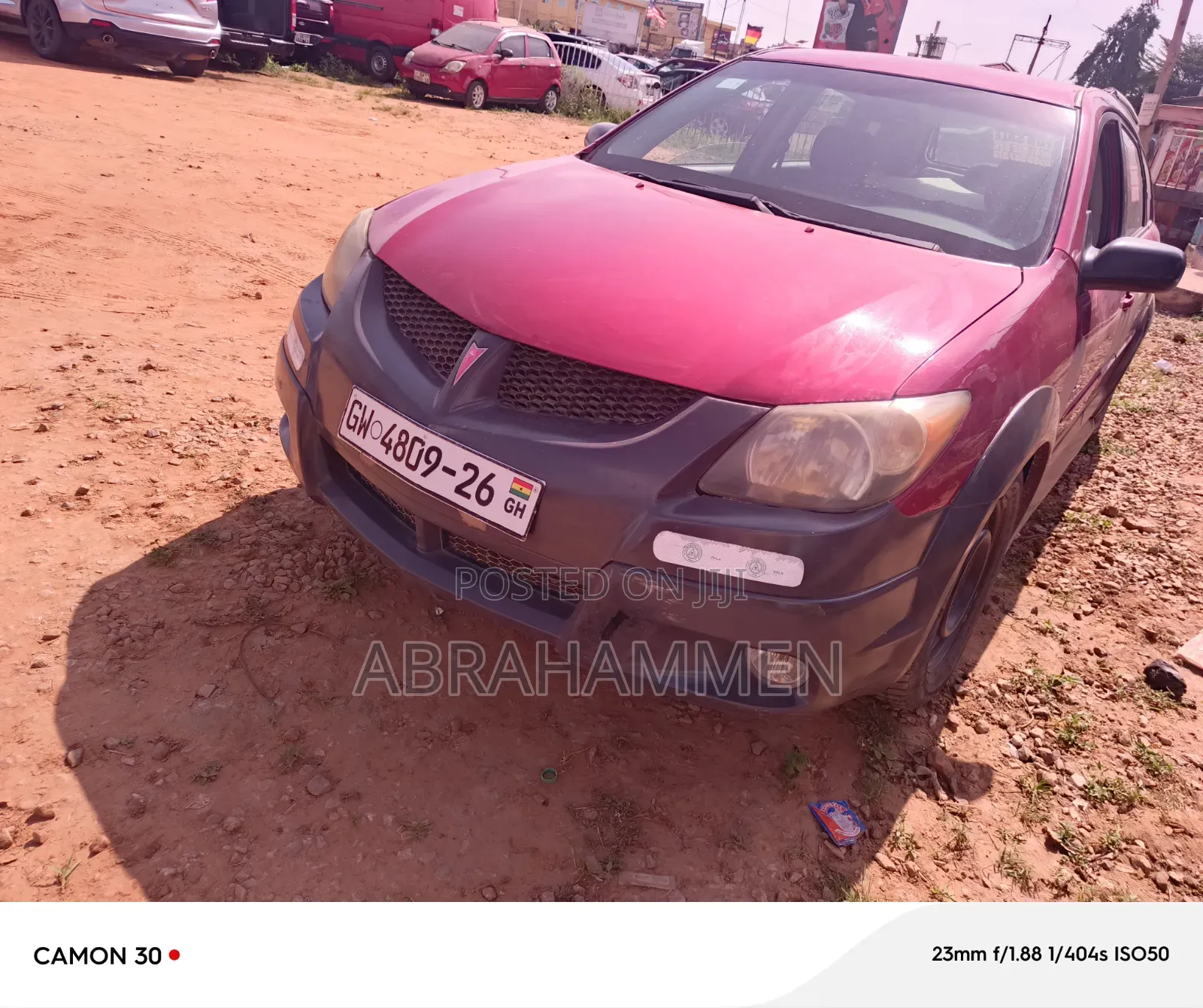 Pontiac Vibe 2008 Red
