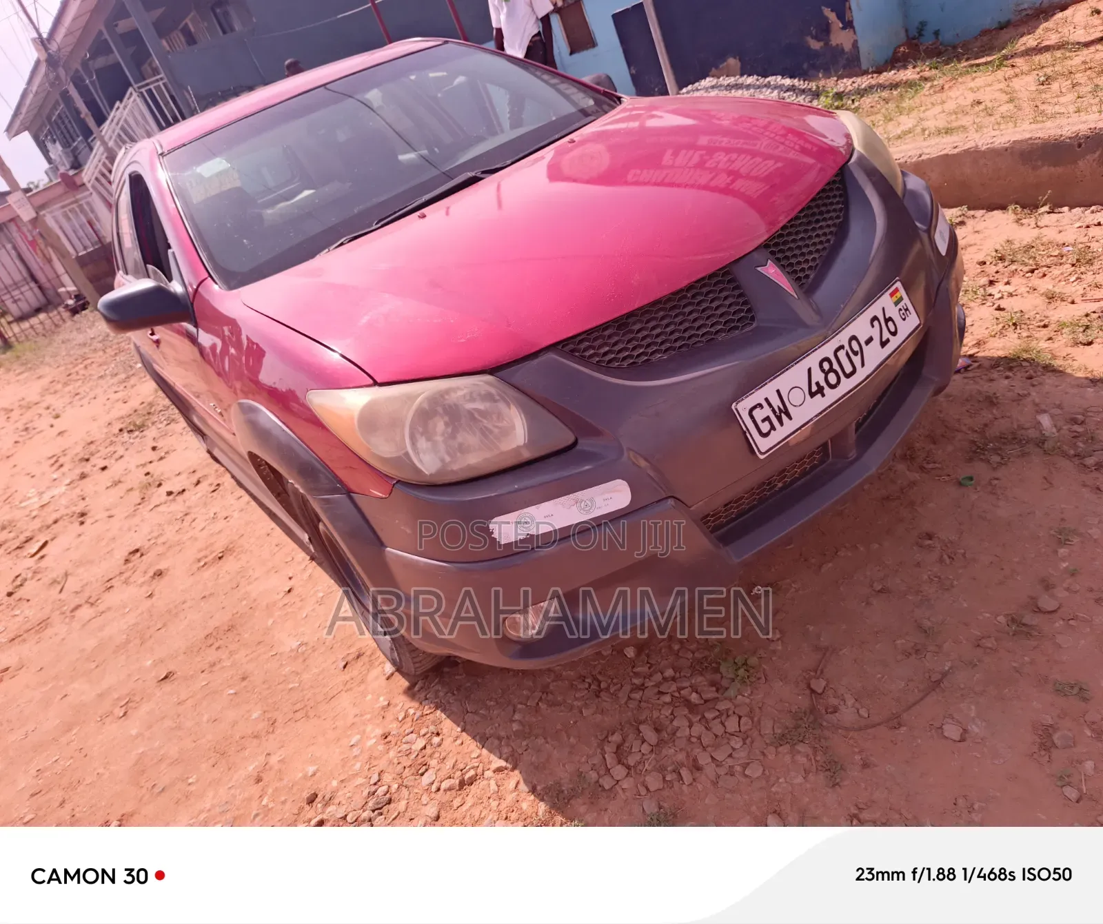 Pontiac Vibe 2008 Red