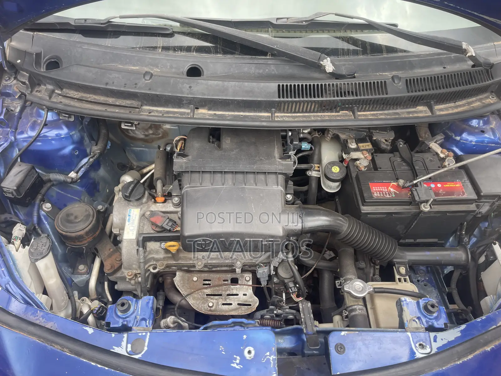 Toyota Belta 2010 Blue