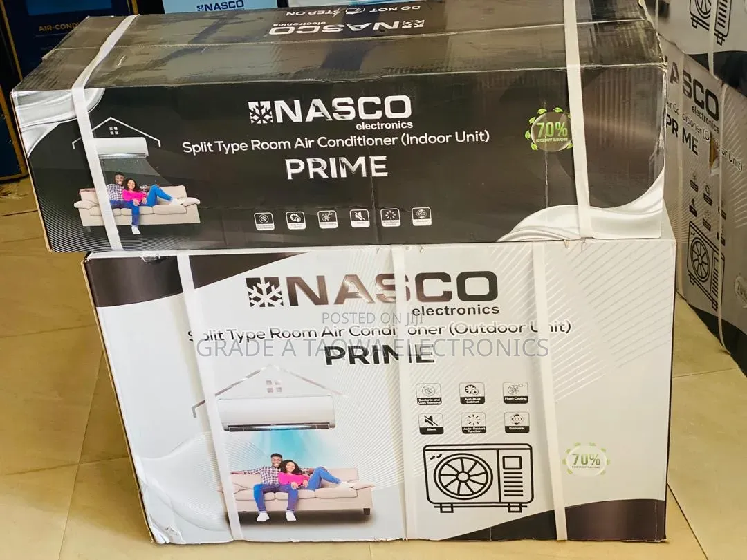 Flash Cooling Prime Nasco 1.5hp Split Air Conditioner