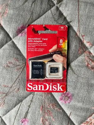 SanDisk microSDHC Card With Adapter