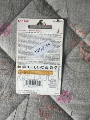 SanDisk microSDHC Card With Adapter