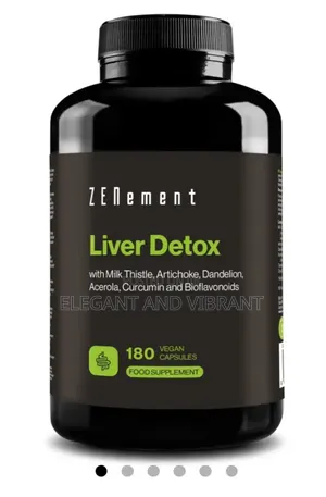 Liver Detox With Milk Thistle, Artichoke, Dandelion,& Bioflavonoids