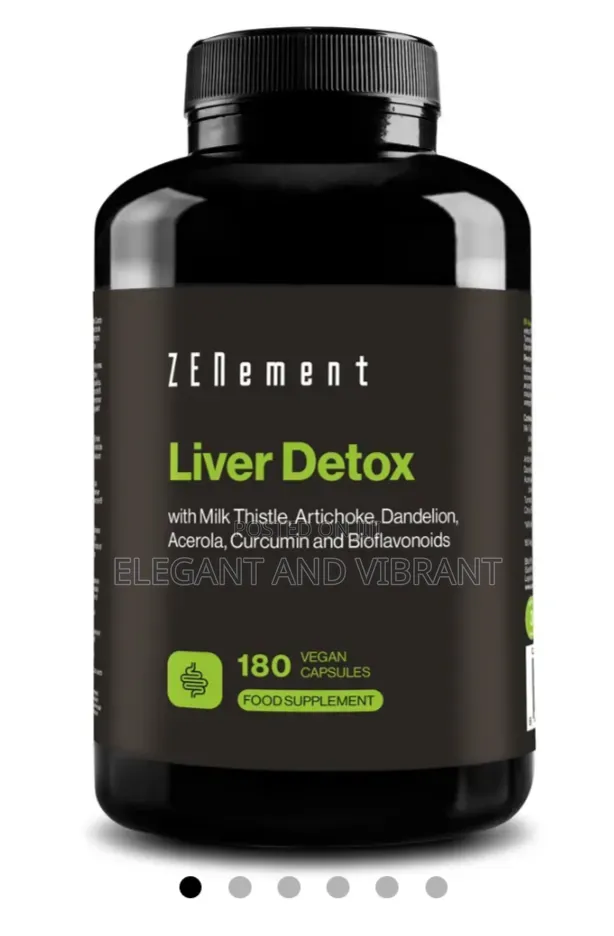 Liver Detox With Milk Thistle, Artichoke, Dandelion,& Bioflavonoids