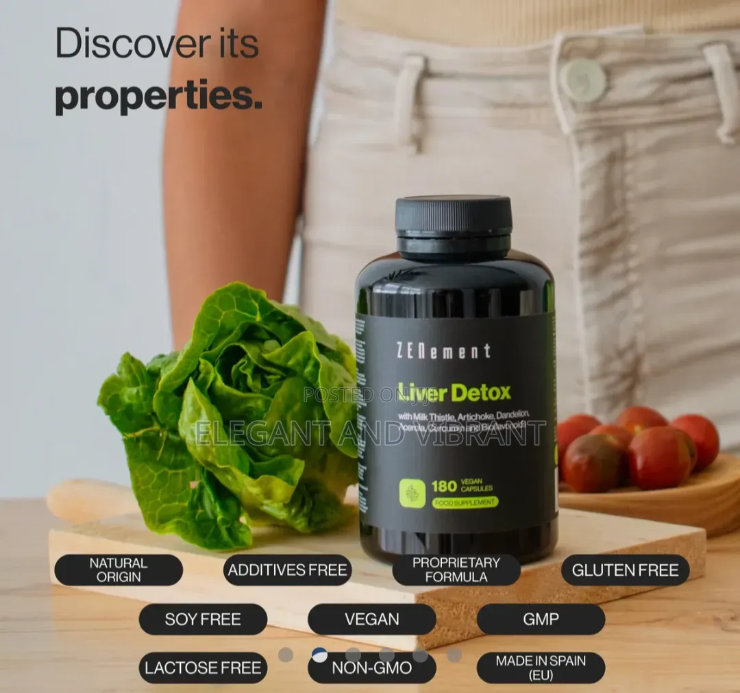 Liver Detox With Milk Thistle, Artichoke, Dandelion,& Bioflavonoids