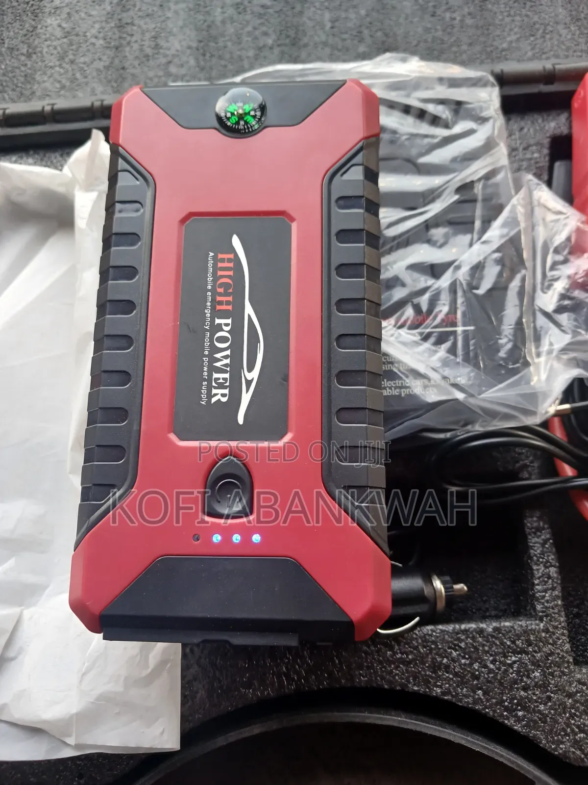 Car Jump Starter With Pump Tire Inflator