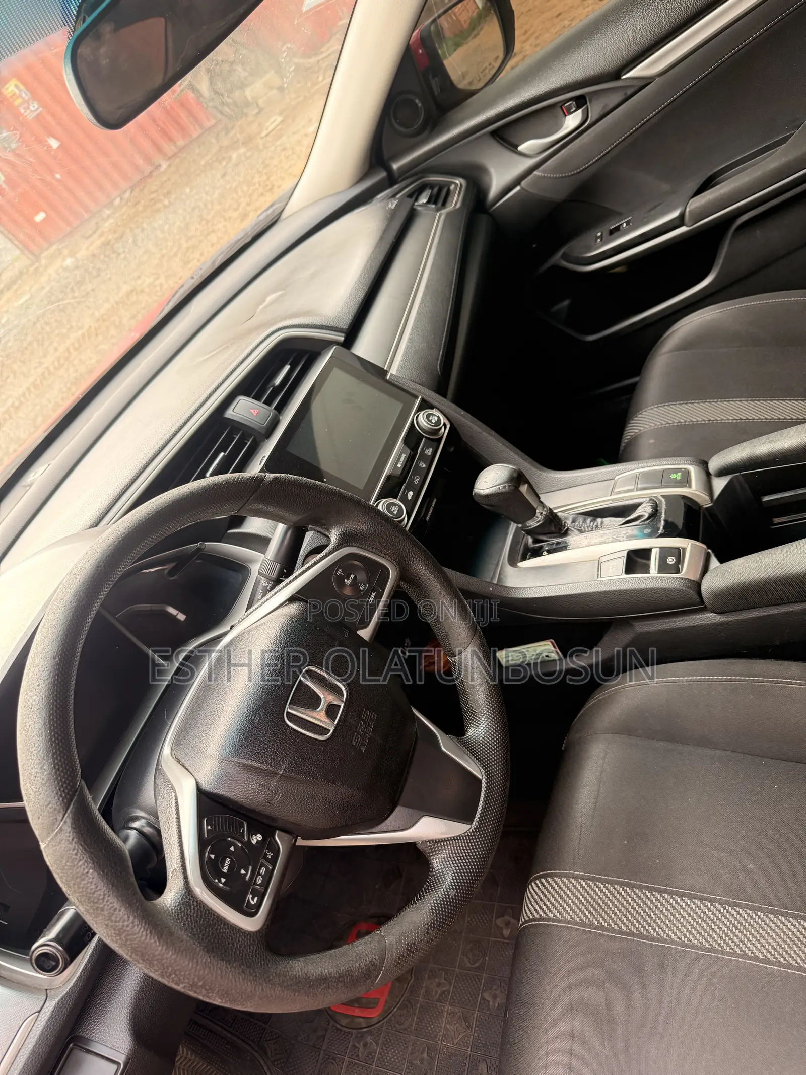 Honda Civic EX 4dr Sedan (2.0L 4cyl) 2017 Red