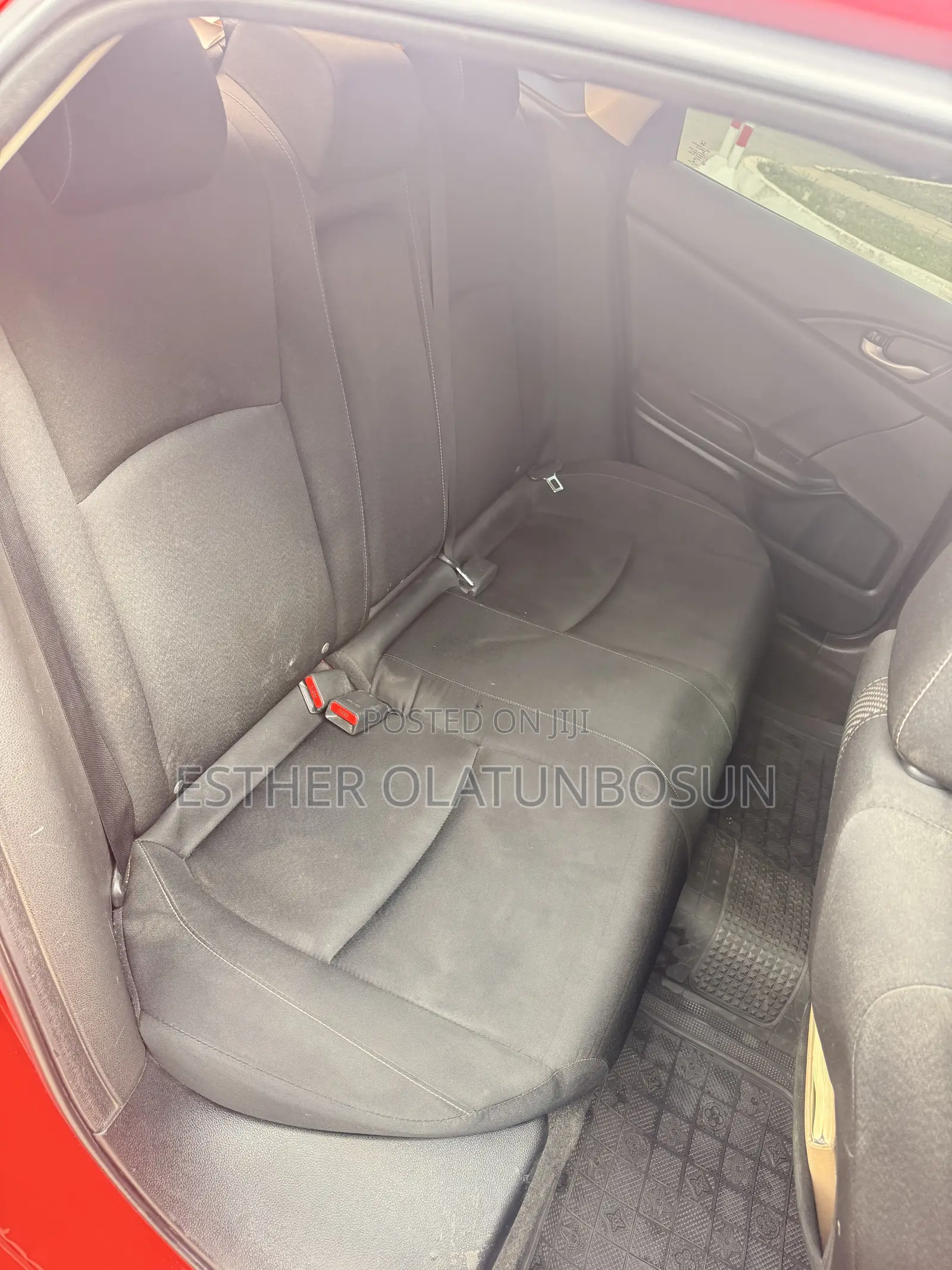 Honda Civic EX 4dr Sedan (2.0L 4cyl) 2017 Red