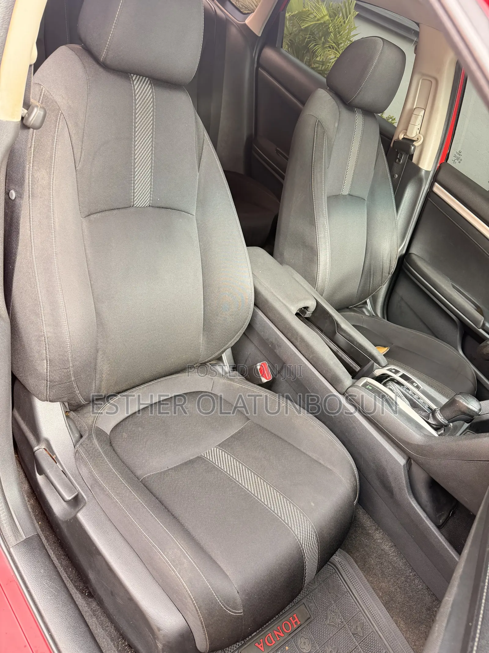 Honda Civic EX 4dr Sedan (2.0L 4cyl) 2017 Red