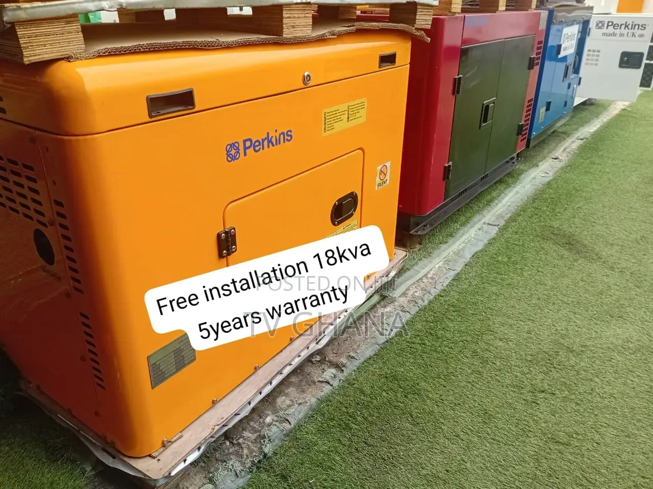 Perkins 18kVA Silent Generator – Ideal for Shops, Offices18kva