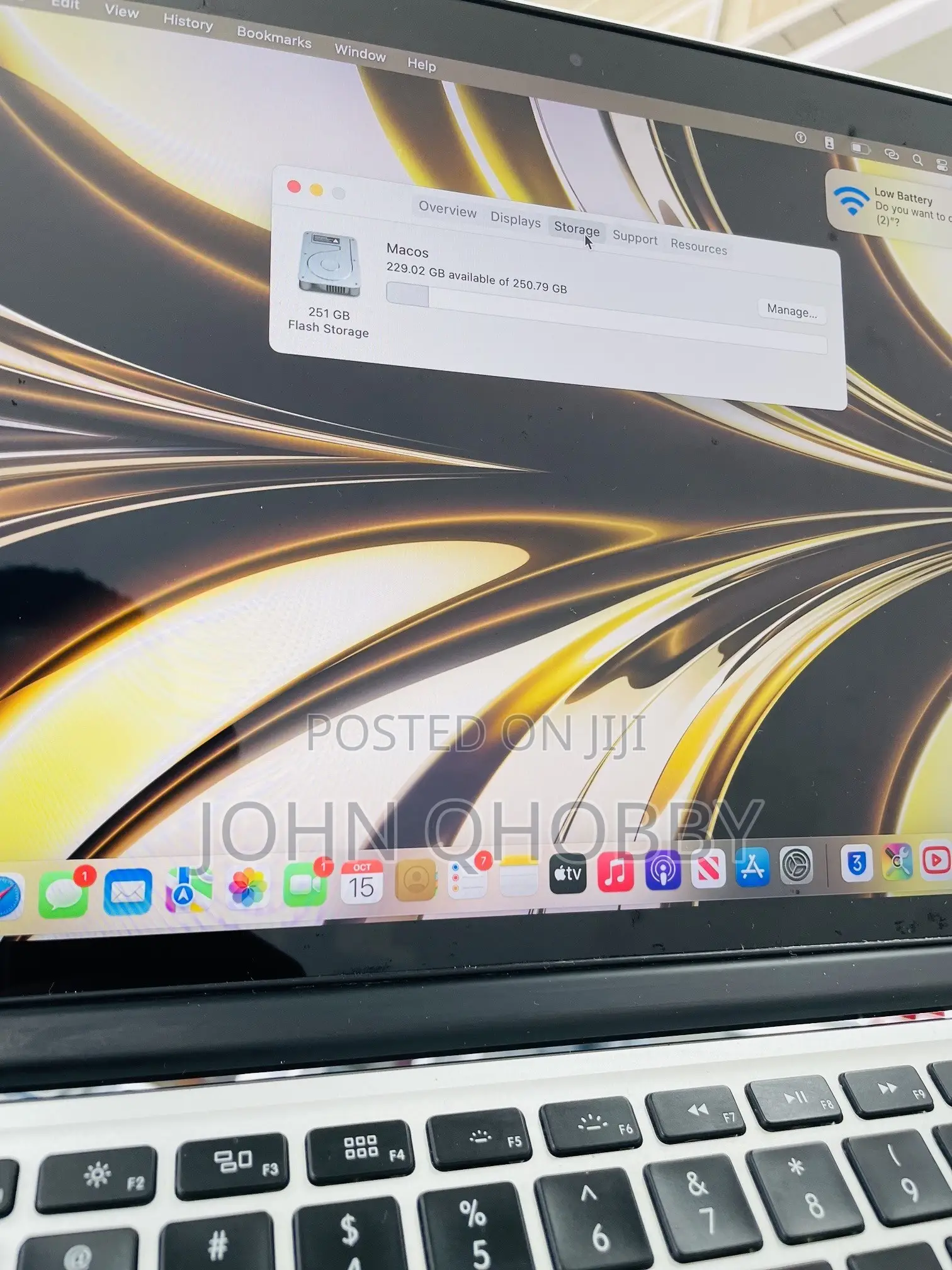 Laptop Apple MacBook Pro 2015 8GB Intel Core i5 SSD 256GB