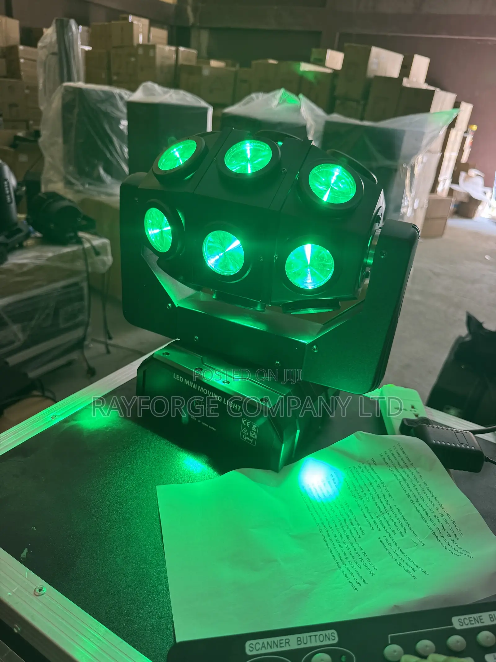 New Effect Lamp 18 Magic Balls Plus Laser