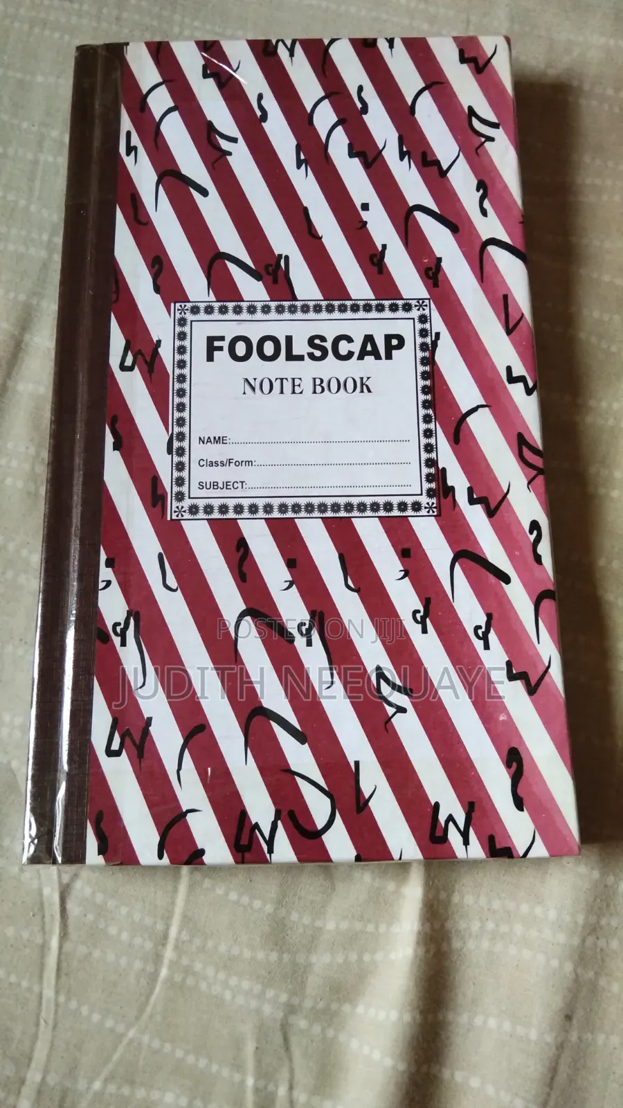 Foolscap Notebook