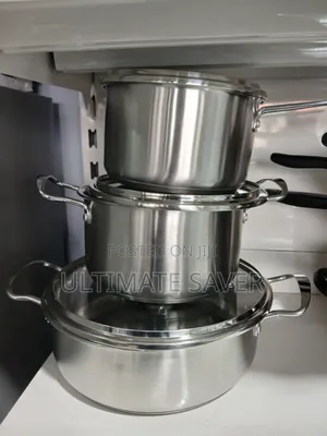 6pcs Stainless Steel Cookware Set