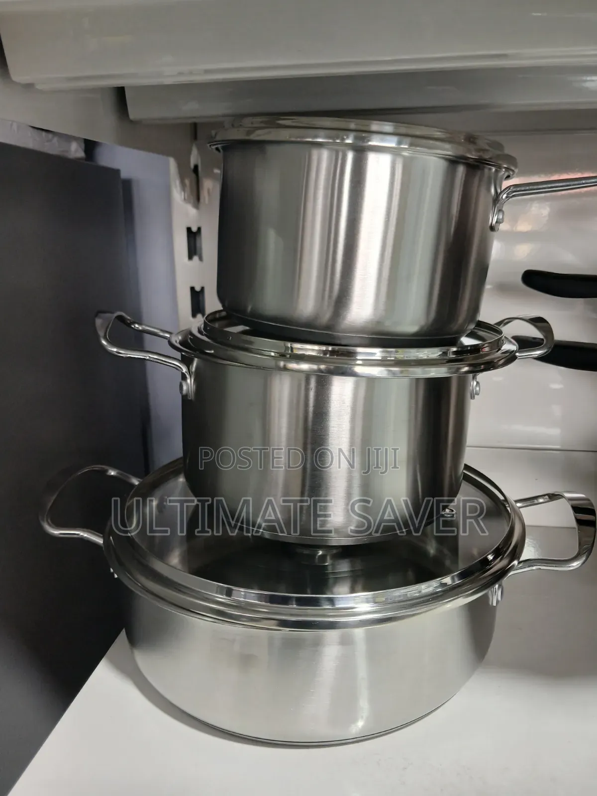 6pcs Stainless Steel Cookware Set