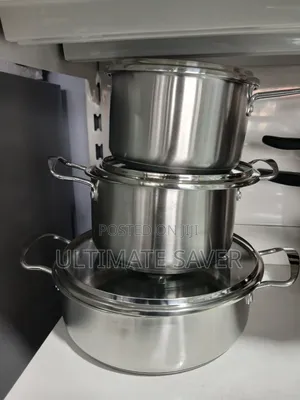 6pcs Stainless Steel Cookware Set