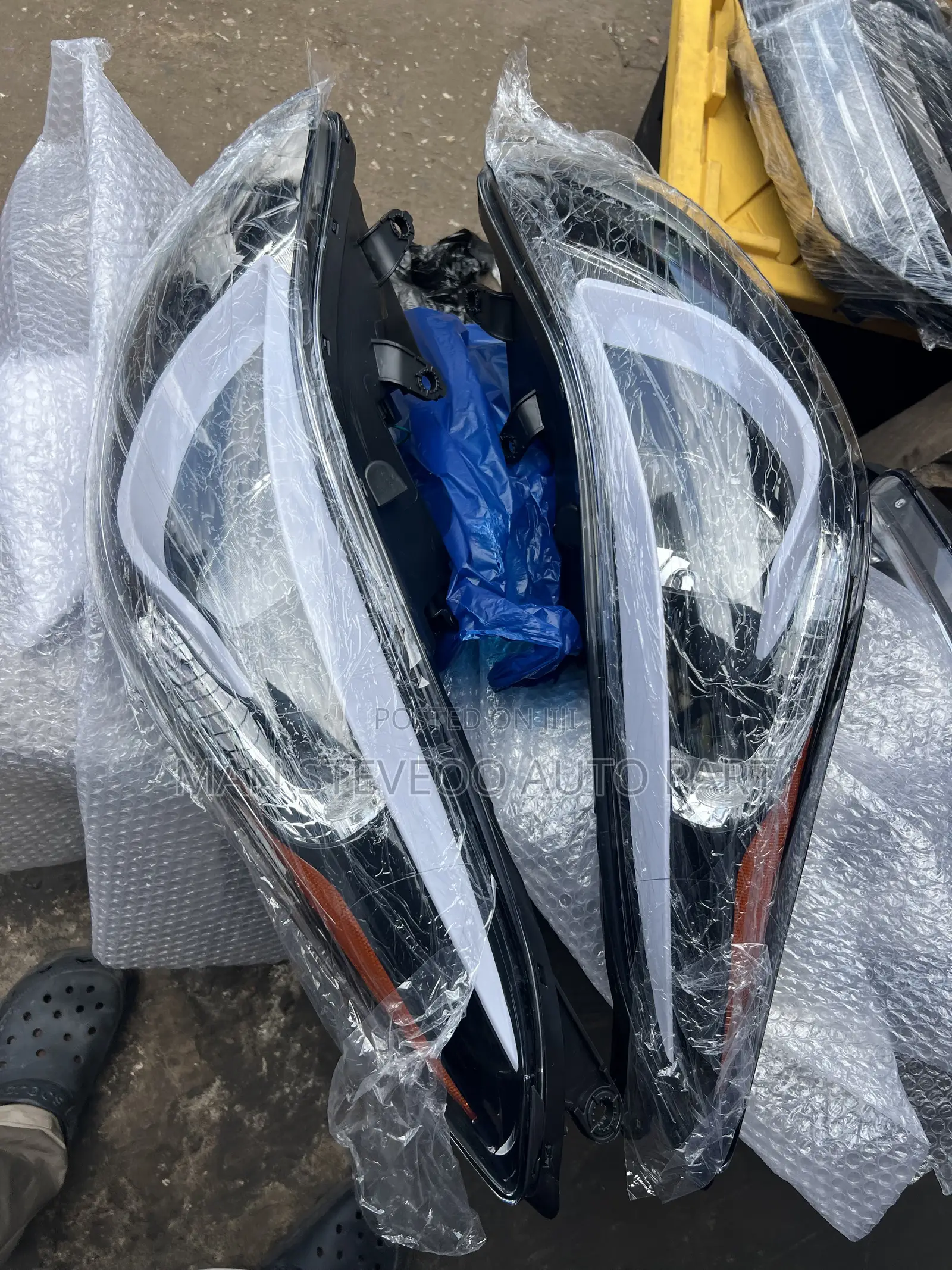 Hyundai Elantra Headlights Pair 2014-2016led