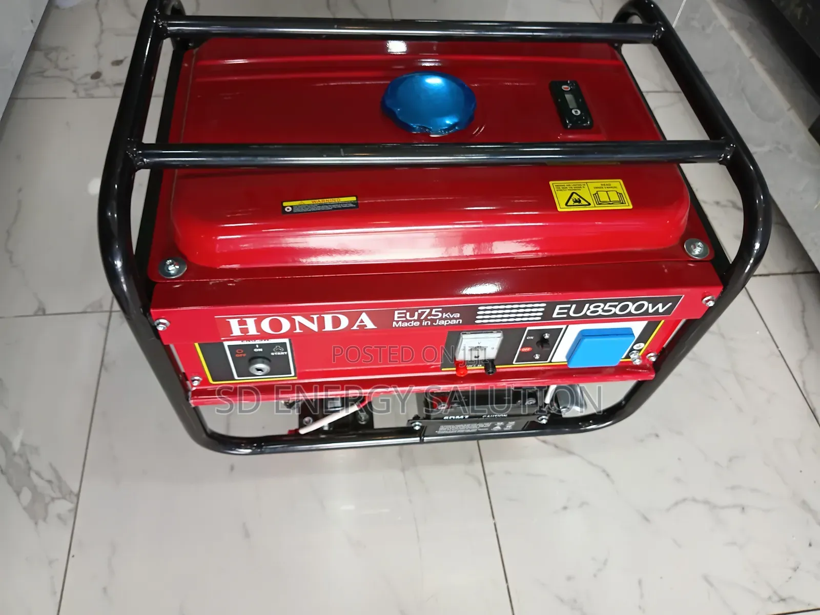 Small Fuel,Big House Light - Honda 7.5KVA