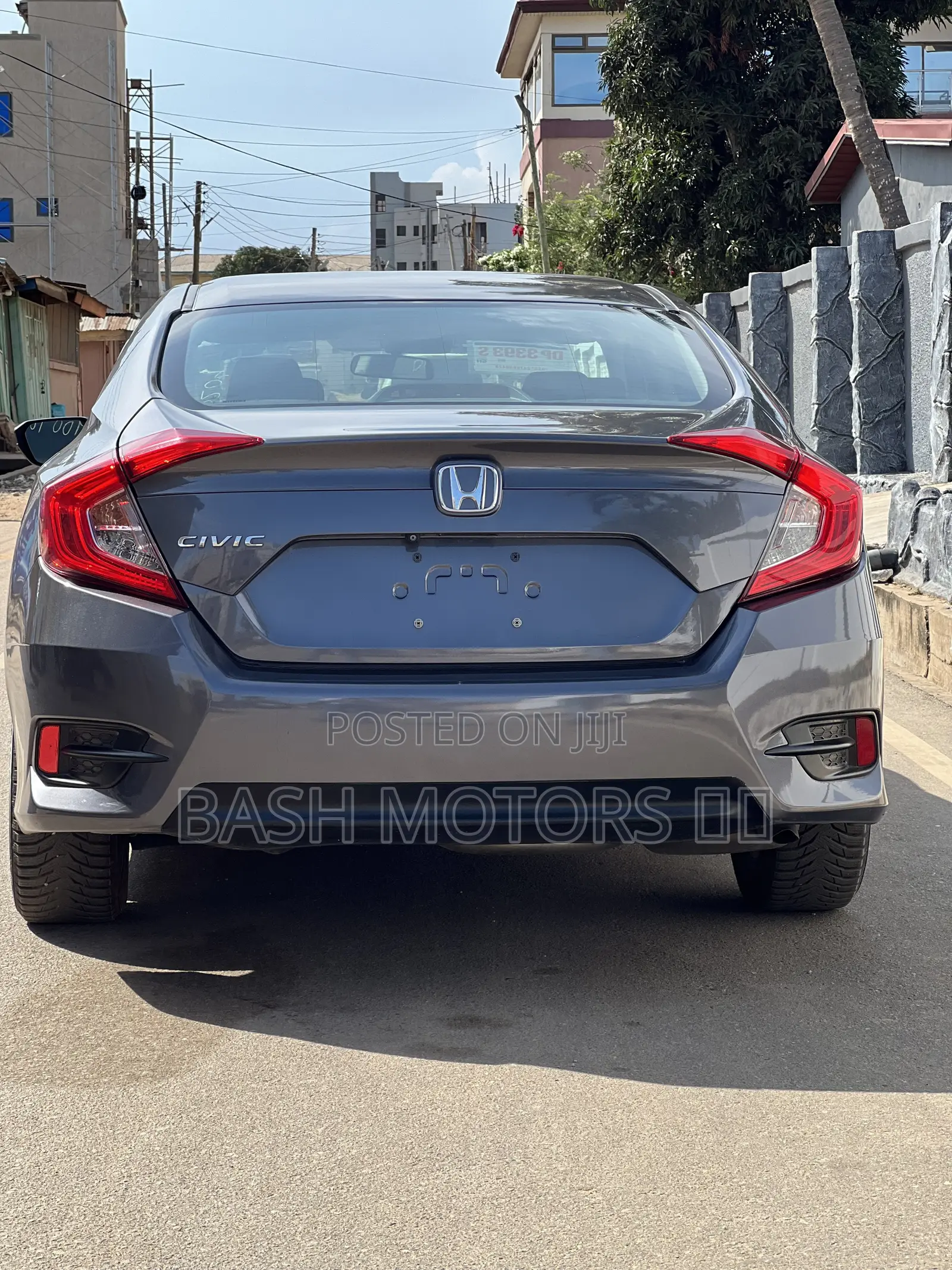 Honda Civic LX Sedan 2018 Black