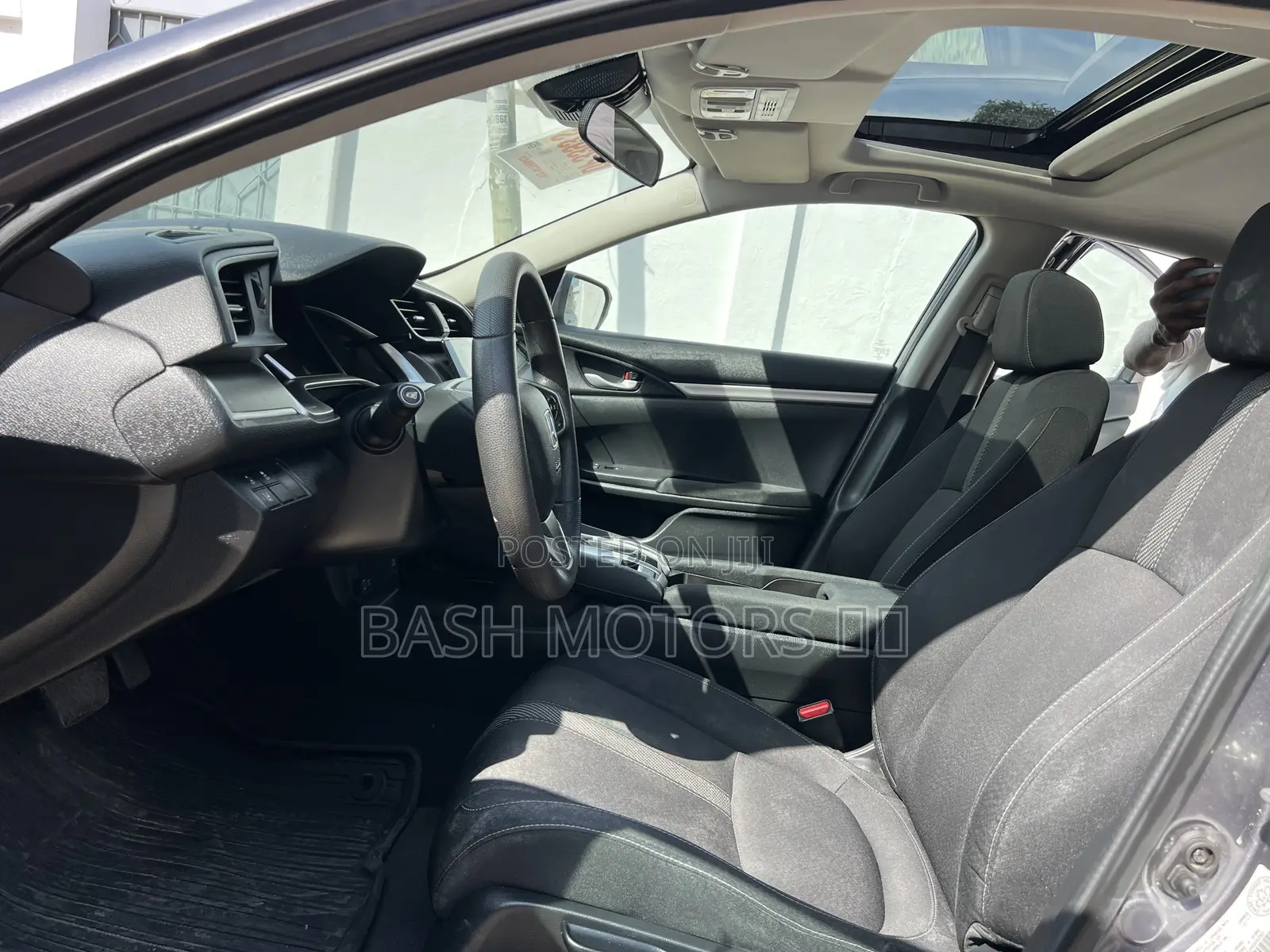 Honda Civic LX Sedan 2018 Black