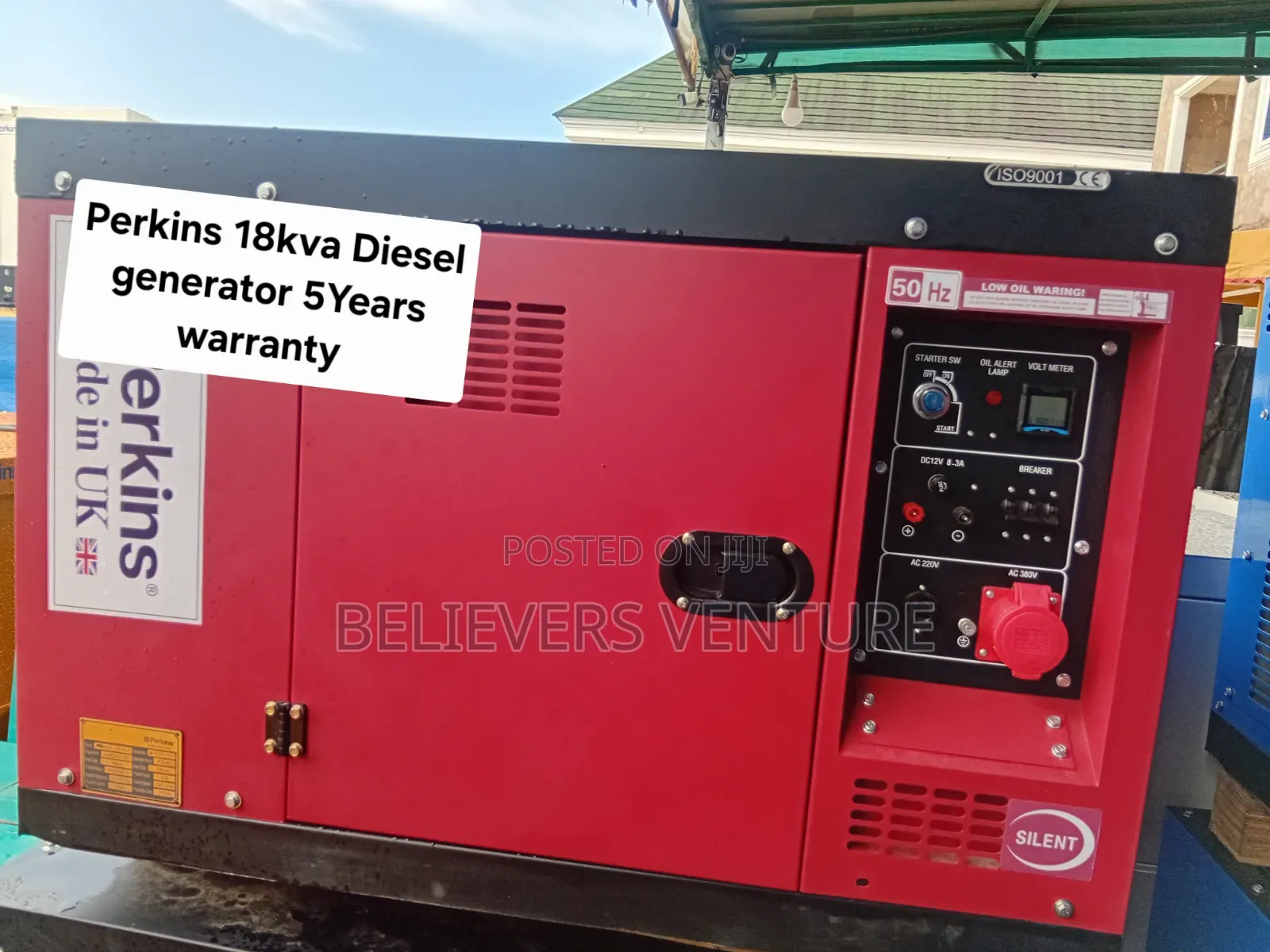Perkins 18kVA Diesel Generator – Reliable Power for Your Home