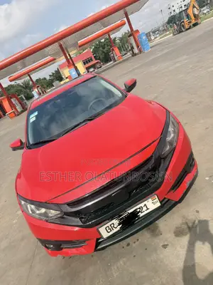 Honda Civic EX 4dr Sedan (2.0L 4cyl) 2017 Red