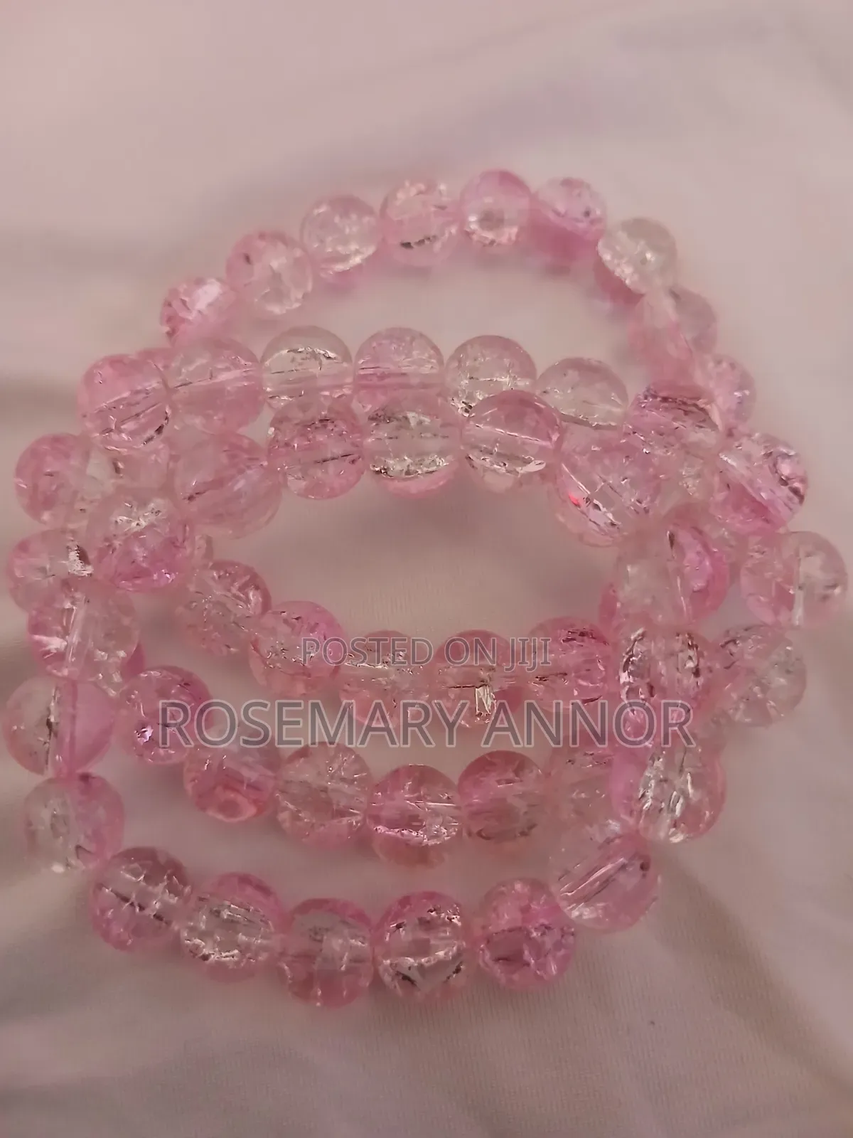 Handmade Crackle Beads