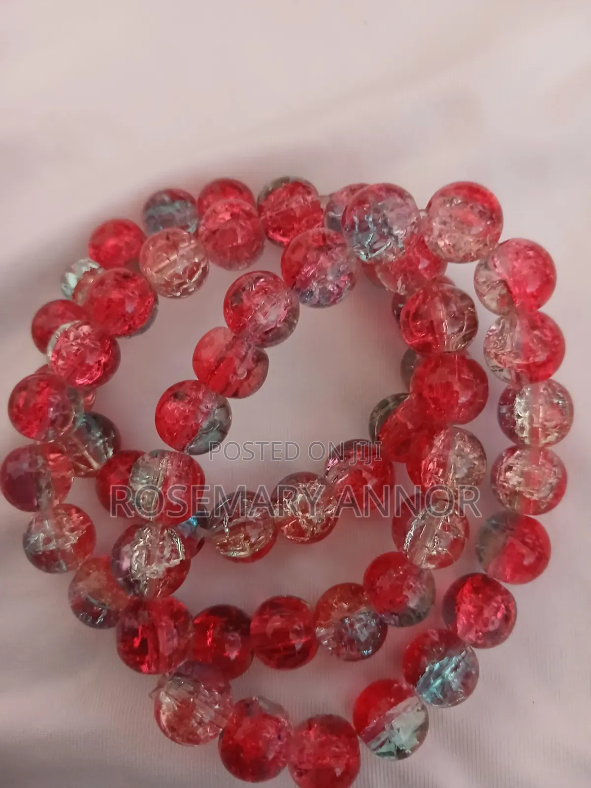 Handmade Crackle Beads