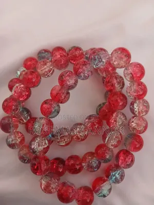 Handmade Crackle Beads