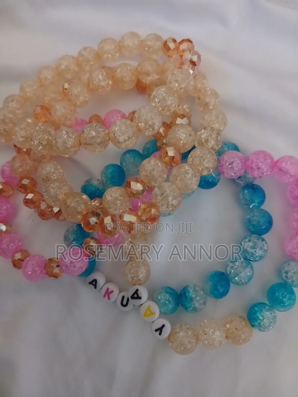Handmade Crackle Beads