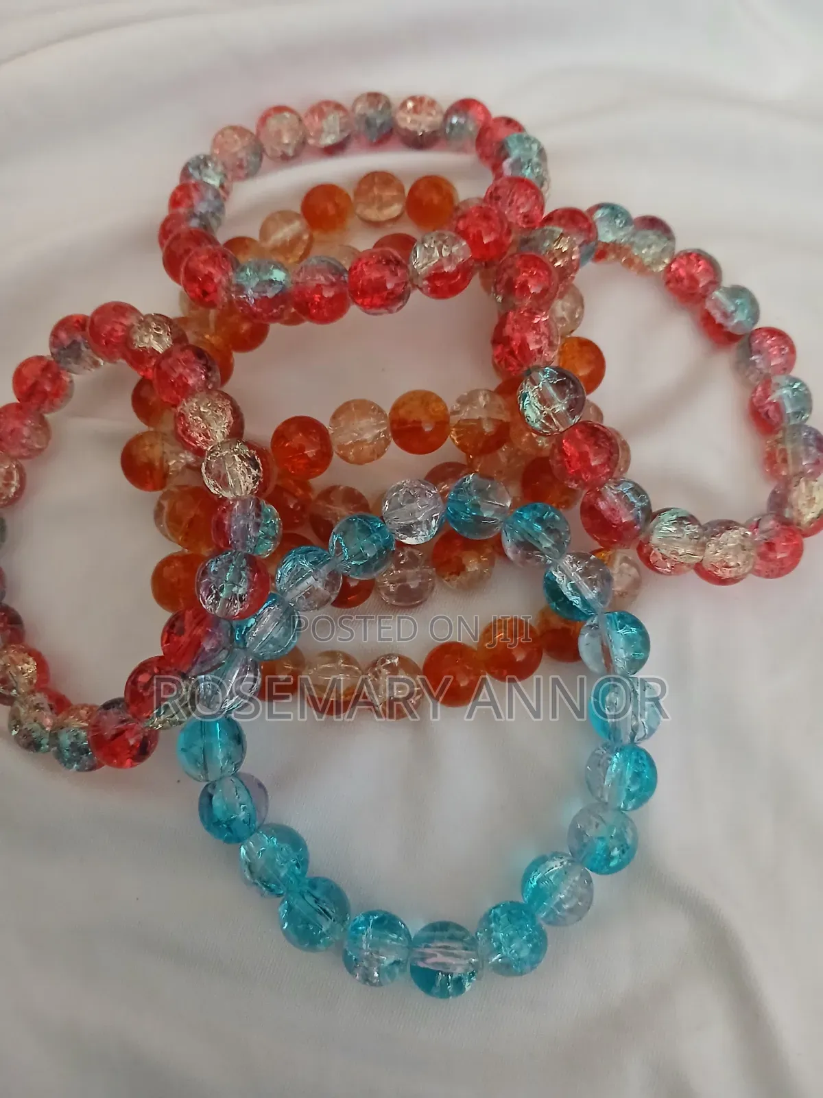 Handmade Crackle Beads