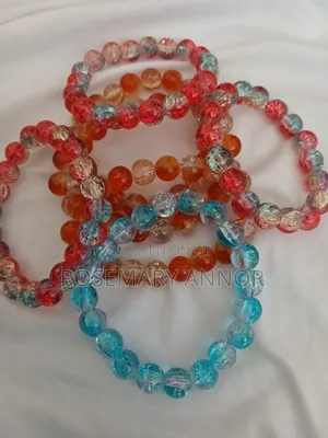Handmade Crackle Beads