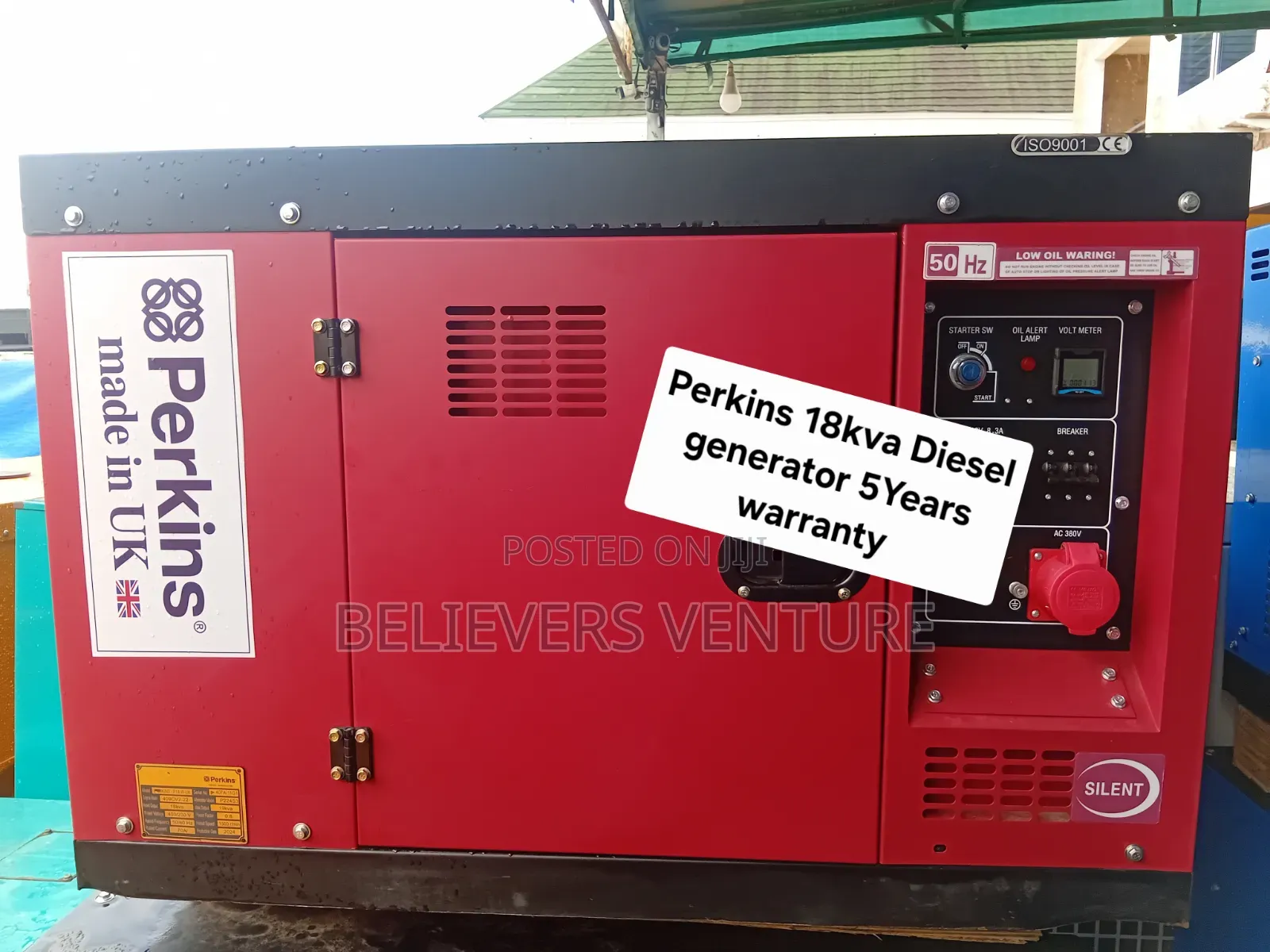 Perkins 18kVA Diesel Generator – Strong Power, Lasting Performance