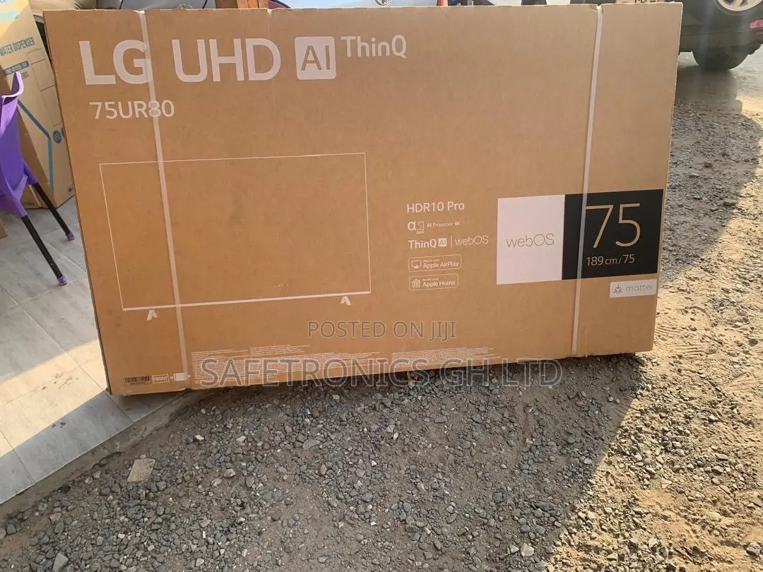 Enjoy Great LED LG UR80 75 Inch 4K Smart TV