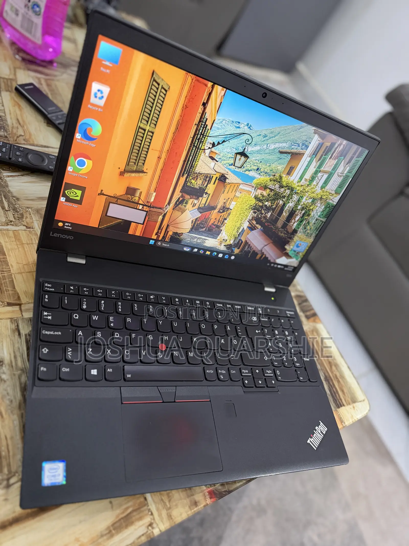 Laptop Lenovo ThinkPad T570 8GB Intel Core i7 SSHD+SSD 256GB