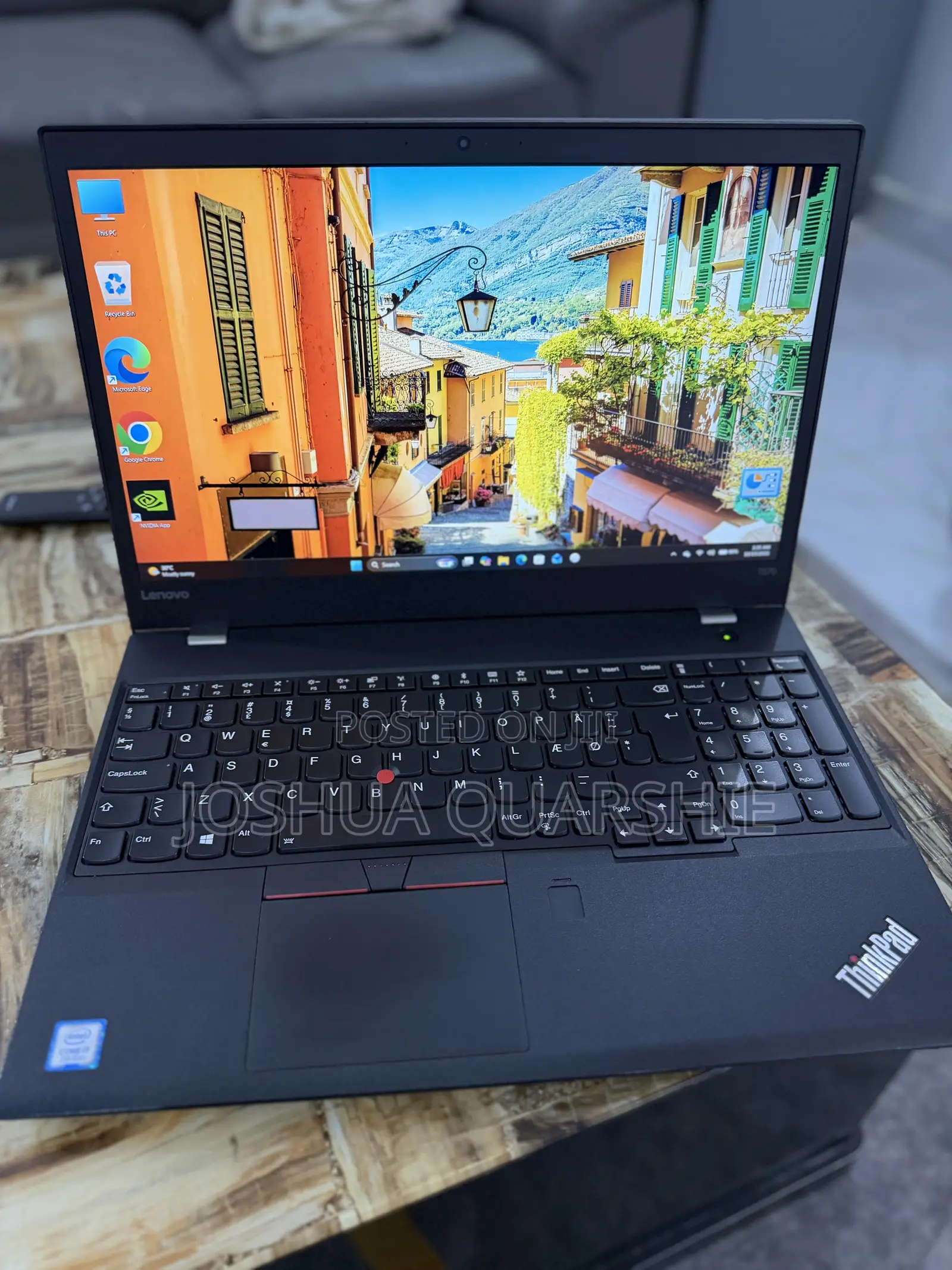 Laptop Lenovo ThinkPad T570 8GB Intel Core i7 SSHD+SSD 256GB